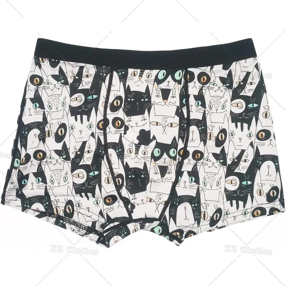 Funny Cats Foxes Unicorn Men's Funny Underwear Boxer Briefs Slight Elasticity Male Shorts, Novelty Stylish Gift for Men Boys
Funny Cats Foxes Unicorn Men's Funny Underwear Boxer Briefs Slight Elasticity Male Shorts, Novelty Stylish Gift for Men Boys