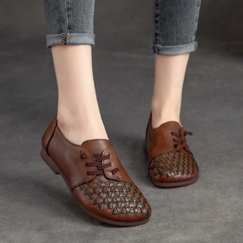 YourSeason Vintage Female Shoes 2023 Spring Autumn New Handmade Women Soft Sole Casual Round Toe Slip-on Loafers Genuine Leather
YourSeason Vintage Female Shoes 2023 Spring Autumn New Handmade Women Soft Sole Casual Round Toe Slip-on Loafers Genuine Leather