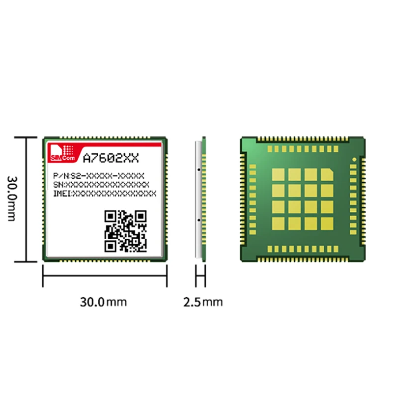 SIMCom A7602SA-H SMT TABE LABD LTE Cat 1 4G, module LTE-FDD/GSM/GPRS/EDGE B1/B2/B3/B4/B5/B7/B8/B20/B28/B66
SIMCom A7602SA-H SMT TABE LABD LTE Cat 1 4G, module LTE-FDD/GSM/GPRS/EDGE B1/B2/B3/B4/B5/B7/B8/B20/B28/B66