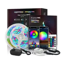 LED Light Strip, 5050 Soft Light Strip Set, WiFi Bluetooth Music Light Strip, 5050RGB Box Light Strip
LED Light Strip, 5050 Soft Light Strip Set, WiFi Bluetooth Music Light Strip, 5050RGB Box Light Strip