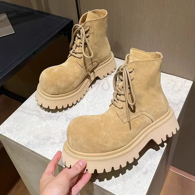 2023 Winter New Lace Up Increased Thick Bottom Non-Slip Wear-Resistant Warm and Comfortable Big Boots
2023 Winter New Lace Up Increased Thick Bottom Non-Slip Wear-Resistant Warm and Comfortable Big Boots