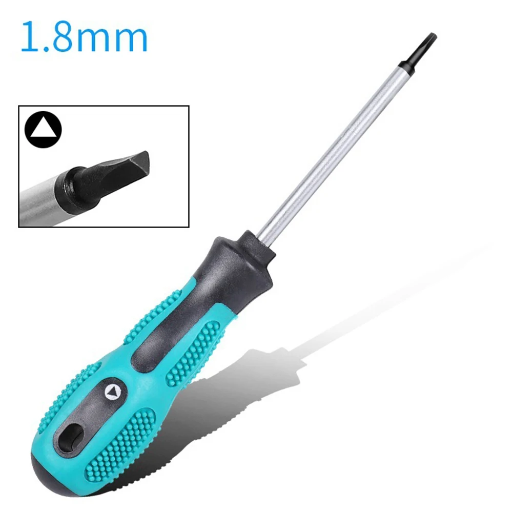 Triangle Cross Screwdriver Furniture Repair HRC52-54 Non-slip Handle Tools Black+Green+Silver Chrome-vanadium Steel
Triangle Cross Screwdriver Furniture Repair HRC52-54 Non-slip Handle Tools Black+Green+Silver Chrome-vanadium Steel