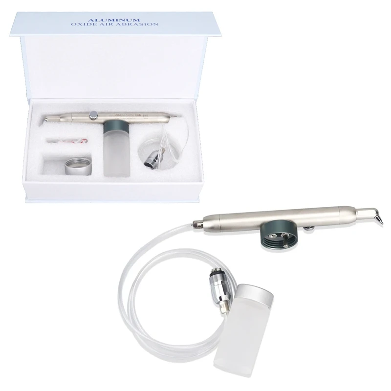 

Dental 2/4 Holes Aluminum Oxide Micro Blaster Hygiene Prophy Air Polisher Jet Teeth Polishing Handpiece Sandblasting Alumina Gun