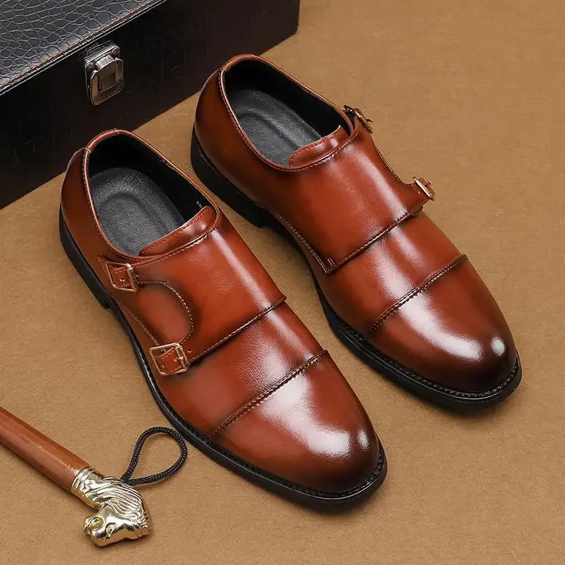 Classic Men's Leather Derby Shoes Fashion Ankle Boots Men's Casual British Wind Shoes Dress ShoesWedding Oxford Party
Classic Men's Leather Derby Shoes Fashion Ankle Boots Men's Casual British Wind Shoes Dress ShoesWedding Oxford Party