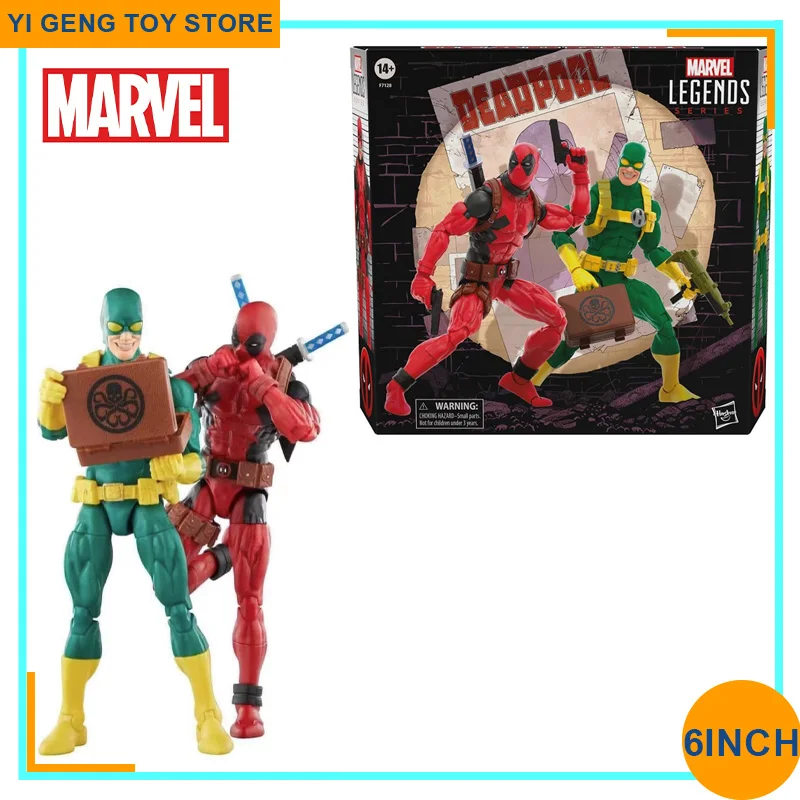 Original Marvel Legends Series Deadpool And Bob Agent Of Hydra Action Figures 2-Pack 6 Inch Collection Model Doll Toys Gifts
Original Marvel Legends Series Deadpool And Bob Agent Of Hydra Action Figures 2-Pack 6 Inch Collection Model Doll Toys Gifts