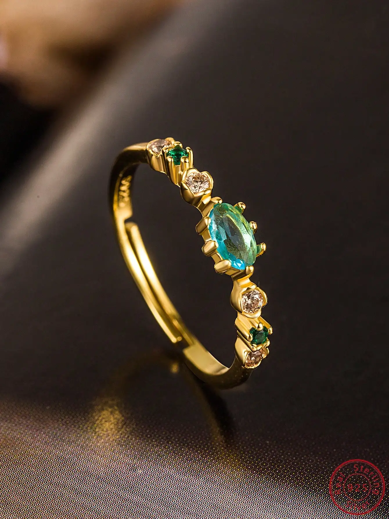 Light Luxury Real 100% 925 Sterling Silver 18k Gold Exquisite Colorful Cubic zirconia Open Rings For Women Elegant Fine Jewelry
Light Luxury Real 100% 925 Sterling Silver 18k Gold Exquisite Colorful Cubic zirconia Open Rings For Women Elegant Fine Jewelry