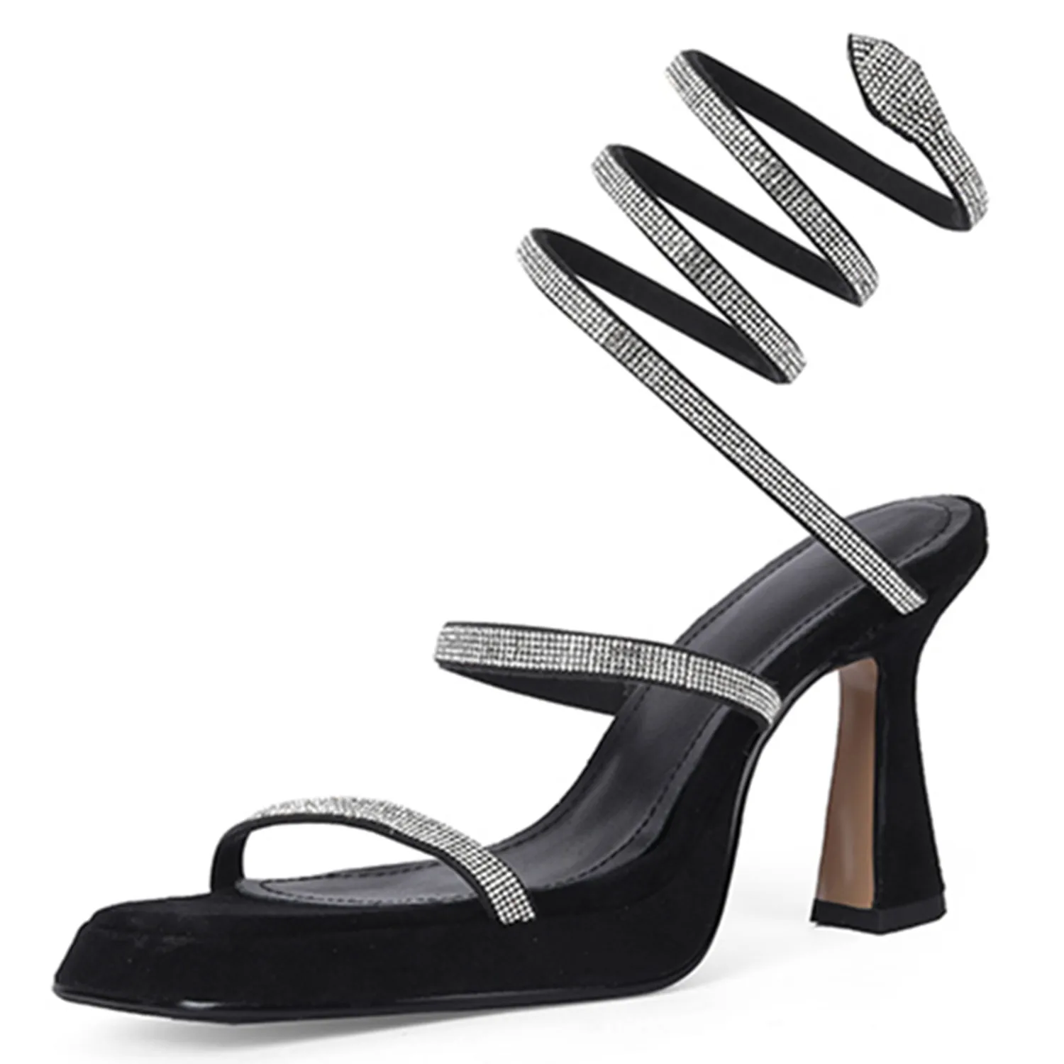 Genuine Leather Women Open Toe Sandals High Heels Party Shoes Gladiator Sandals Wedding Shoes Summer Rhinestone Sandals
Genuine Leather Women Open Toe Sandals High Heels Party Shoes Gladiator Sandals Wedding Shoes Summer Rhinestone Sandals
