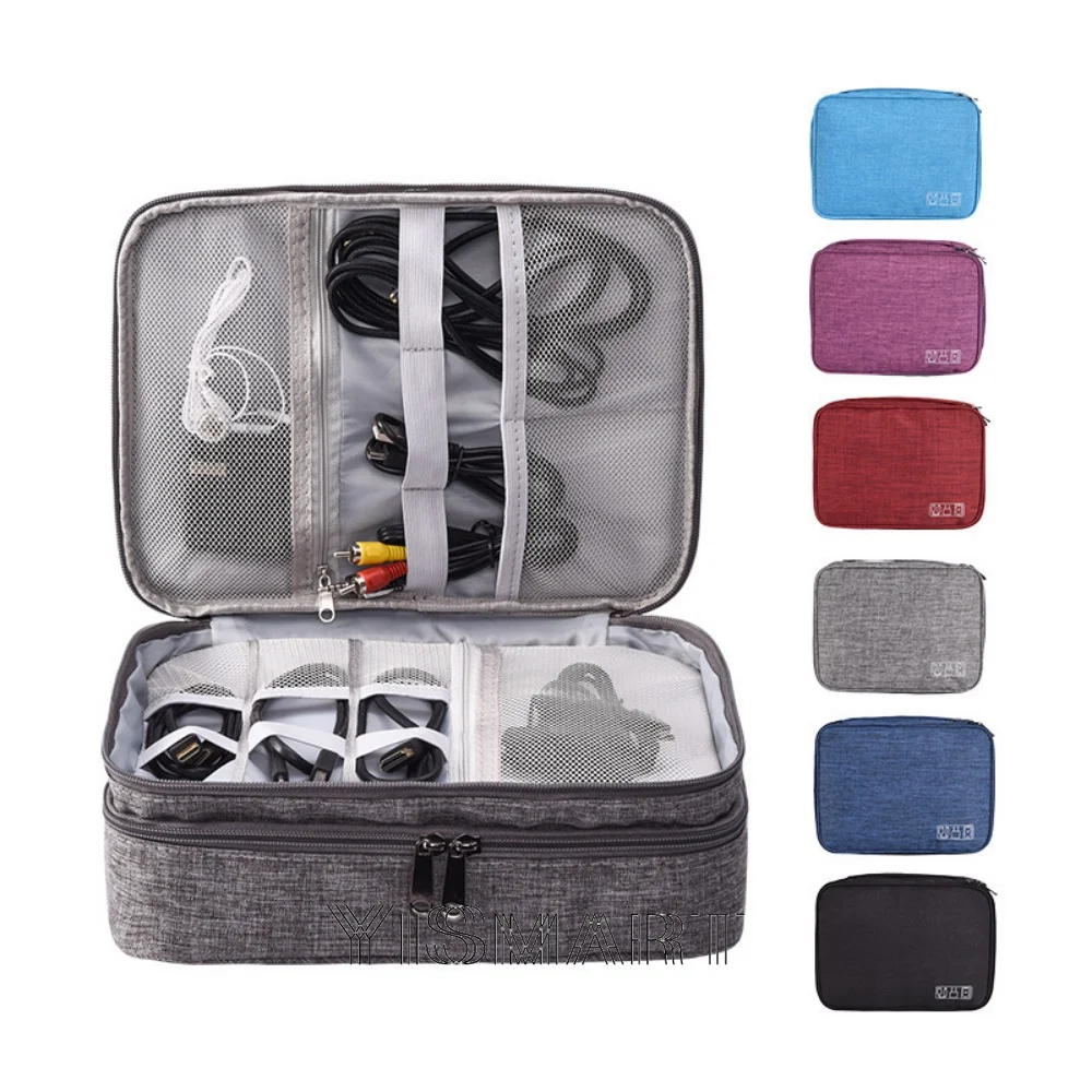 Cable Storage Bag Waterproof Digital Electronic Organizer Portable USB Data Line Charger Storage Bag Travel Cable Organizer
Cable Storage Bag Waterproof Digital Electronic Organizer Portable USB Data Line Charger Storage Bag Travel Cable Organizer