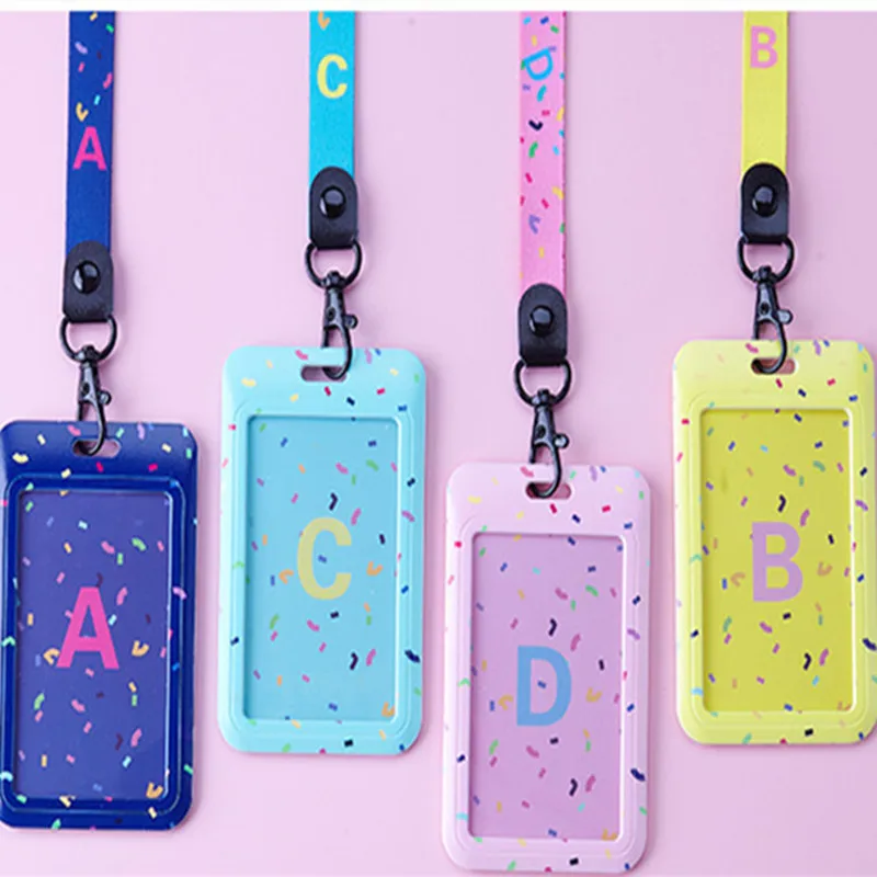 1pc New Card Holder with Lanyard Name ID Card Cover Student Access Employee Work Credit Card Holder Office Supplies
1pc New Card Holder with Lanyard Name ID Card Cover Student Access Employee Work Credit Card Holder Office Supplies