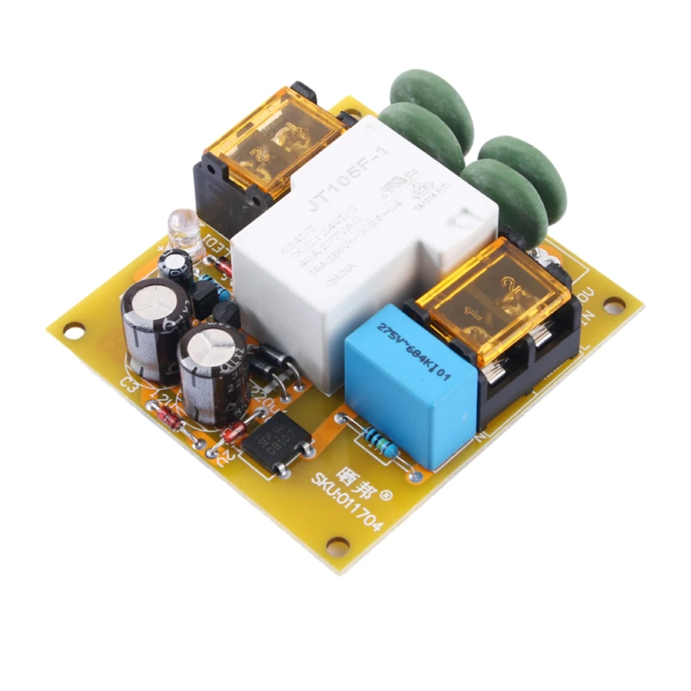 2000W 30A High Power AC220V Power Supply Soft Start Board Finished Board Anti-impact Suitable for Class A Power Amplifier
2000W 30A High Power AC220V Power Supply Soft Start Board Finished Board Anti-impact Suitable for Class A Power Amplifier