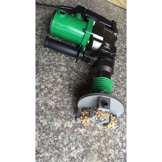 Electric hand held chisel Road bridge ground repair renovation equipment Road marking Tire brake marks removal device
Electric hand held chisel Road bridge ground repair renovation equipment Road marking Tire brake marks removal device