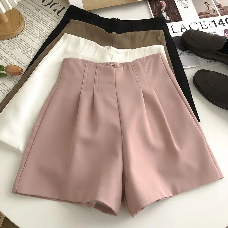 Short Women A-line Summer Short-skirt Female Office Pleated Casual Holiday High Waist Loose Fashion Stylish Vintage Wide-leg Q59
Short Women A-line Summer Short-skirt Female Office Pleated Casual Holiday High Waist Loose Fashion Stylish Vintage Wide-leg Q59