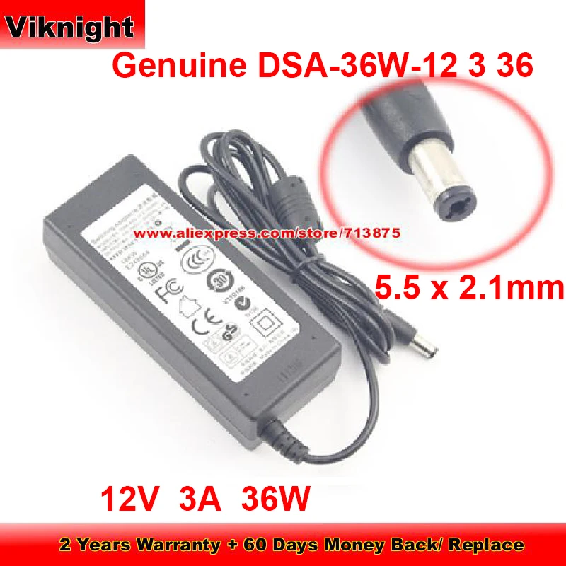 Оригинальный адаптер переменного тока DSA-36W-12 3 36, 12 В, 3 а, с наконечником 5,5x2,1 мм, 36 Вт, зарядное устройство для Panasonic, телефон с сенсорным экраном
Оригинальный адаптер переменного тока DSA-36W-12 3 36, 12 В, 3 а, с наконечником 5,5x2,1 мм, 36 Вт, зарядное устройство для Panasonic, телефон с сенсорным экраном