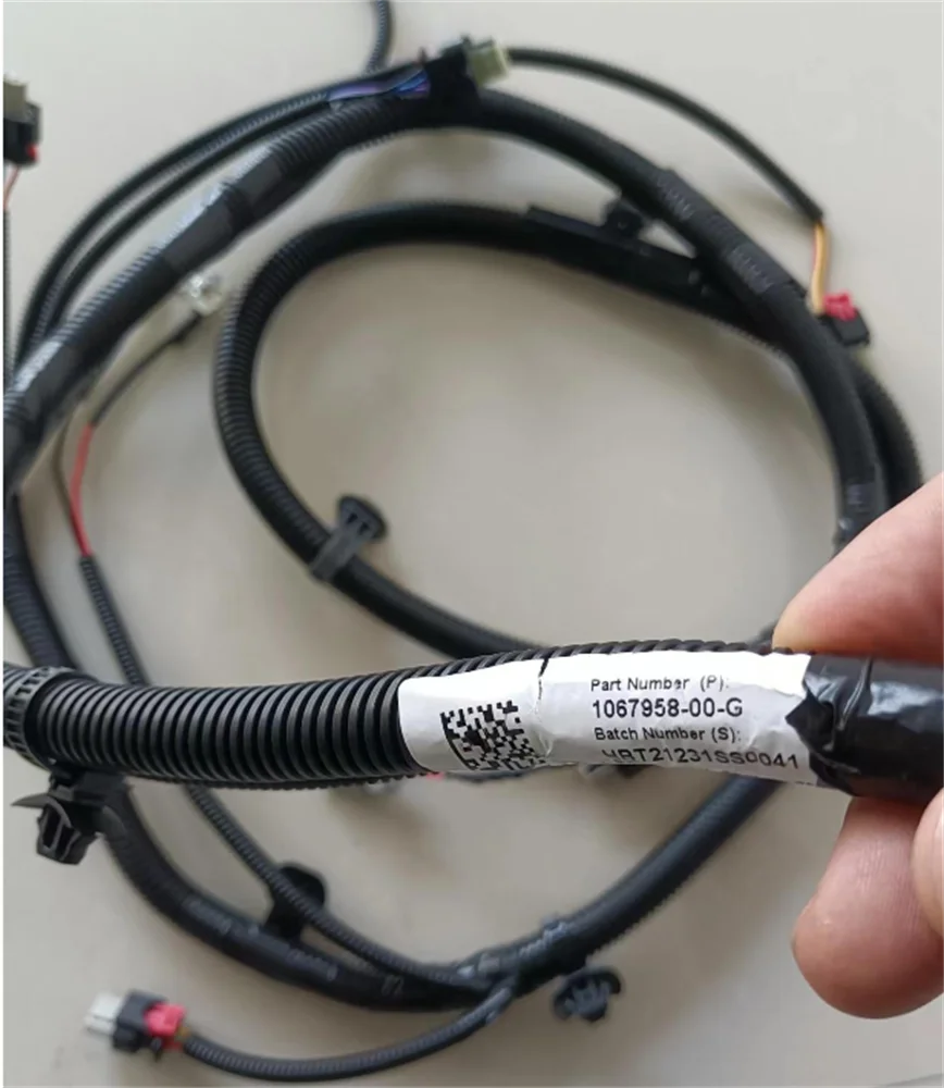 NEW Harness Front Bumper Assist Sensor Bumper Trim For Tesla Model 3 2020 Wiring Harness 1067958-00-G1067958-00-B belt fog lamp
NEW Harness Front Bumper Assist Sensor Bumper Trim For Tesla Model 3 2020 Wiring Harness 1067958-00-G1067958-00-B belt fog lamp