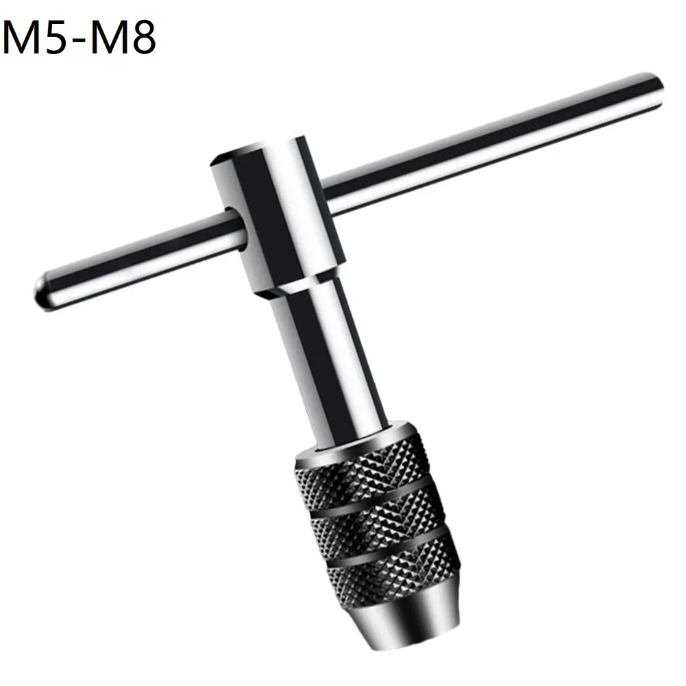 Adjustable T-Handle Ratchet Tap Reamer Hand Manual Holder Wrench M3-M6 M5-M8 M6-12 Machine Screw Thread Plug T-shaped Tool
Adjustable T-Handle Ratchet Tap Reamer Hand Manual Holder Wrench M3-M6 M5-M8 M6-12 Machine Screw Thread Plug T-shaped Tool
