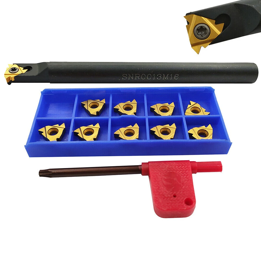 Experience Unmatched Strength And Durability With SNR0013M16 Lathe Internal Threading Boring Bar Turning Tool Holder +16IR AG60
Experience Unmatched Strength And Durability With SNR0013M16 Lathe Internal Threading Boring Bar Turning Tool Holder +16IR AG60