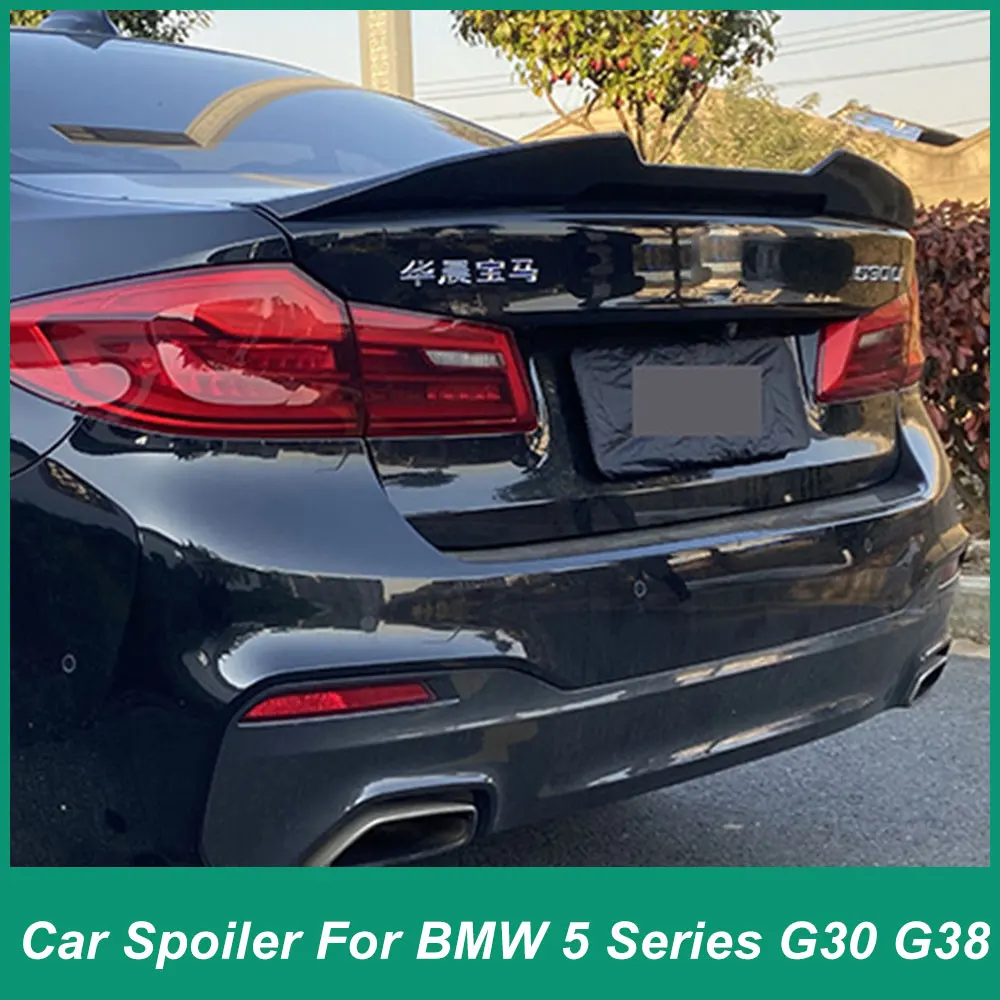 Спойлер для крышки багажника BMW 5 серии G30 G38 2018-2020, дизайн PSM, стильные прессованные крылья заднего багажника, автомобильные аксессуары из АБС-пластика
Спойлер для крышки багажника BMW 5 серии G30 G38 2018-2020, дизайн PSM, стильные прессованные крылья заднего багажника, автомобильные аксессуары из АБС-пластика