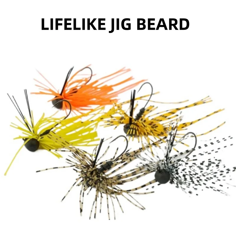 Micro Wire Bait Creeper Jigs Luya 2.5 3.5 5g Tungsten Leadhead Weedless Jig Hook with Silicone Skirt for Bass Trout Fishing Lure
Micro Wire Bait Creeper Jigs Luya 2.5 3.5 5g Tungsten Leadhead Weedless Jig Hook with Silicone Skirt for Bass Trout Fishing Lure
