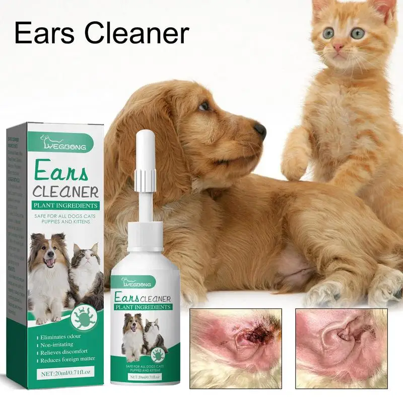 20ml Cat Dog Ear Cleaner Pet Ear Wash Ear Drops Infection Control Yeast Mites Removes Ear Mites Scientific Formula Pet Supplies
20ml Cat Dog Ear Cleaner Pet Ear Wash Ear Drops Infection Control Yeast Mites Removes Ear Mites Scientific Formula Pet Supplies
