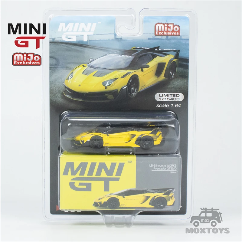 Эксклюзивная модель автомобиля MINI GT Mijo 1:64 фунта-силуэт 
Эксклюзивная модель автомобиля MINI GT Mijo 1:64 фунта-силуэт