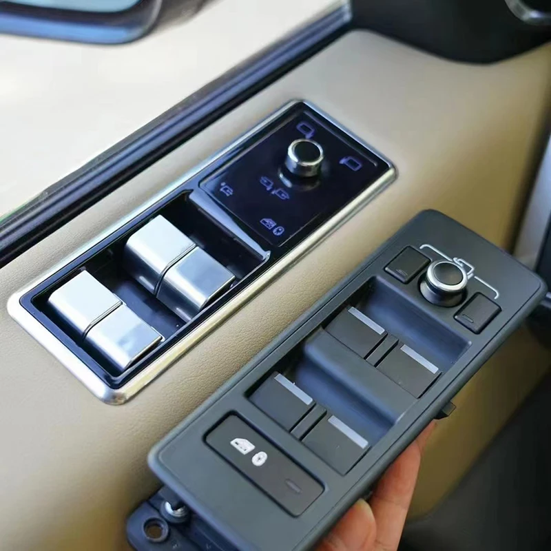 Переключатель Стеклоподъемника автомобиля, ЖК-Кнопка, аксессуары для Land Rover Discovery 5 17-18, для Range Rover Sport L320 13-17 Sport L494 14-17
Переключатель Стеклоподъемника автомобиля, ЖК-Кнопка, аксессуары для Land Rover Discovery 5 17-18, для Range Rover Sport L320 13-17 Sport L494 14-17