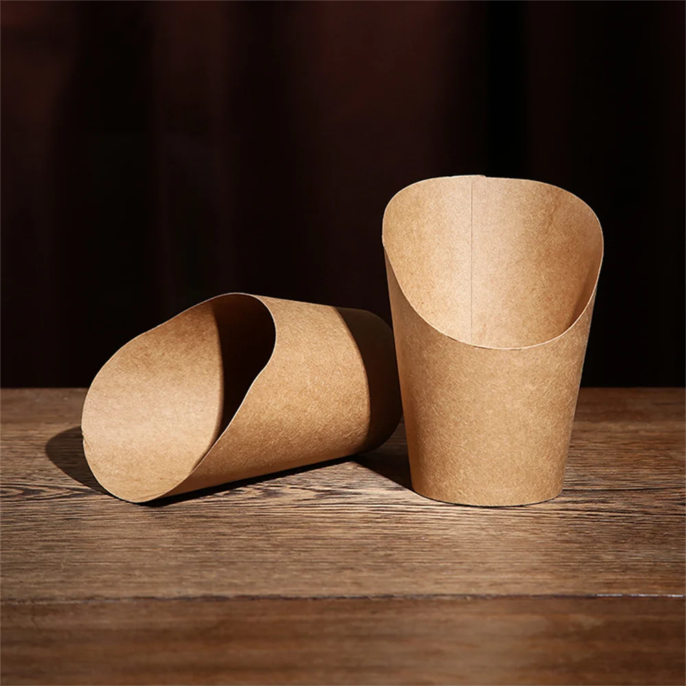 50Pcs French Fries Cups Disposable Kraft Paper Cups Snack Charcuterie Dessert Supplies Containers Baking Cups Take-Out Party
50Pcs French Fries Cups Disposable Kraft Paper Cups Snack Charcuterie Dessert Supplies Containers Baking Cups Take-Out Party