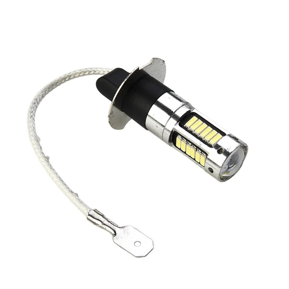 

Parts Fog Light Super Bright 6000K White Accessory Canbus Conversion DC 12V-24V H3 LED Replacement 1800LM Bulbs