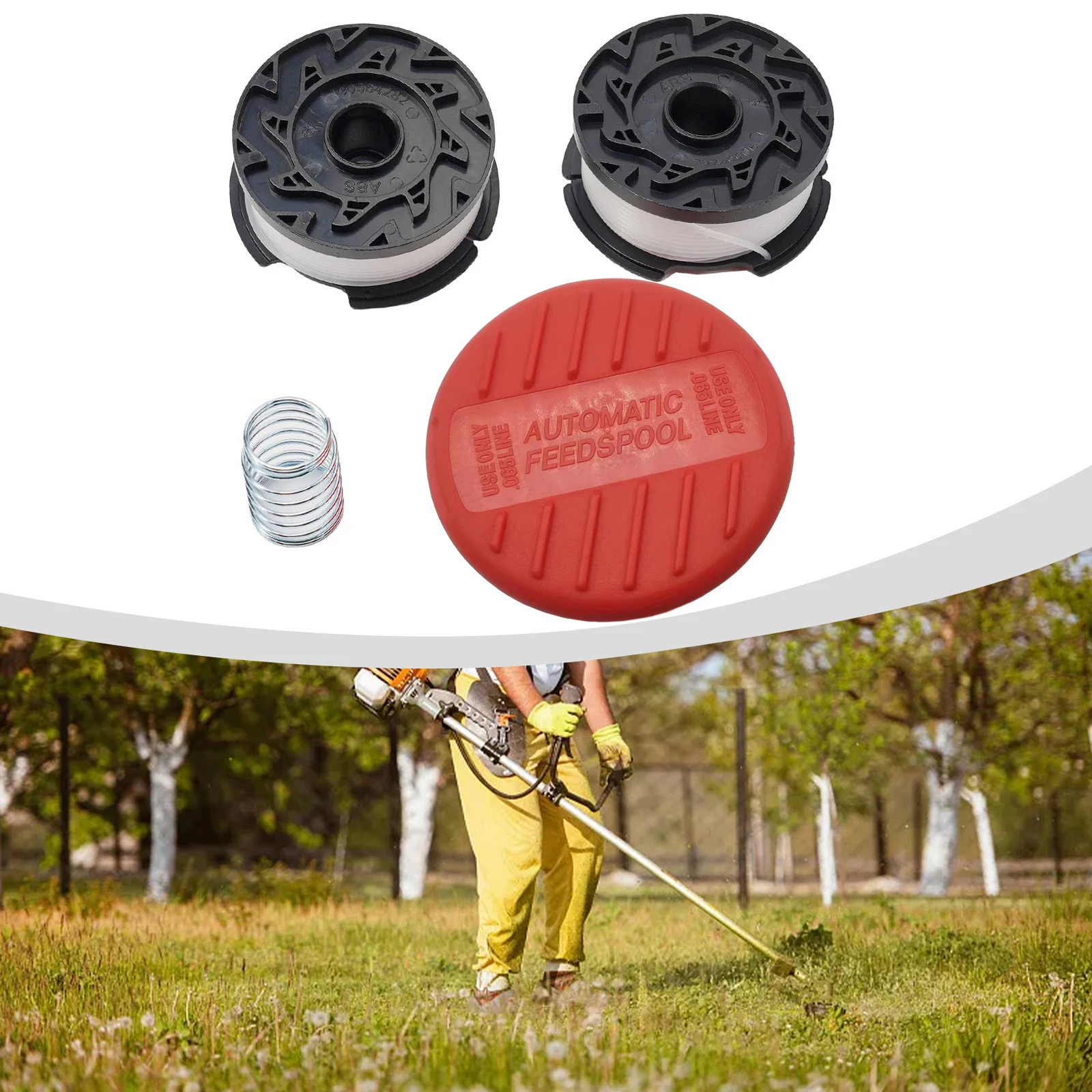 High Quality Brand New Spool Cap Spools For Black & Decker Auto Feed System Delicate Durable Long Service Life
High Quality Brand New Spool Cap Spools For Black & Decker Auto Feed System Delicate Durable Long Service Life