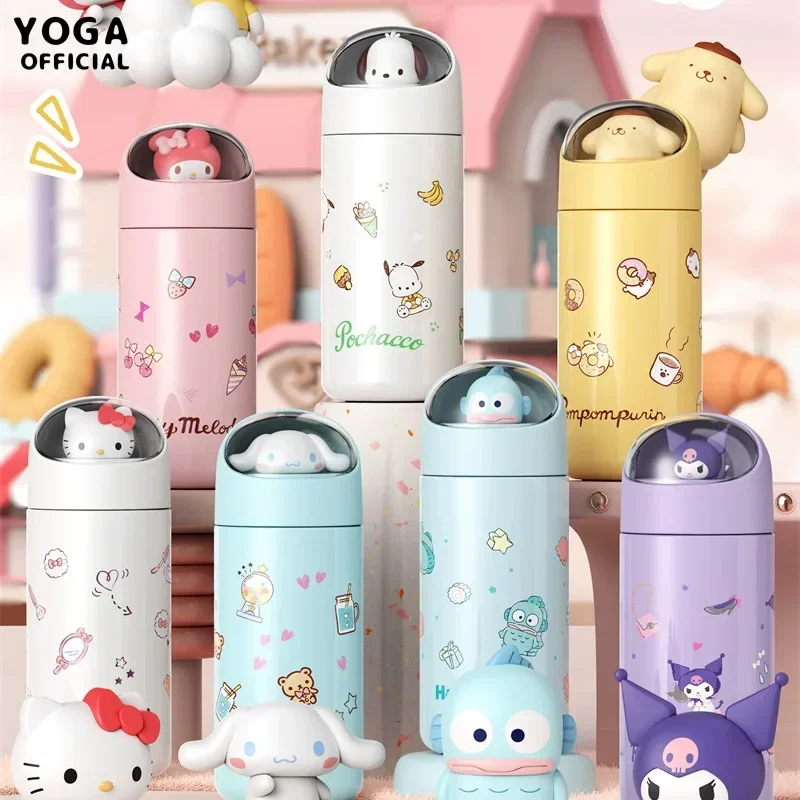 Sanrio чашка 350 мл Kawaii Cinnamoroll MyMelody Purin Термочашка аниме мультфильм HelloKitty чашка Изолированная бутылка для воды подарок для девочки
Sanrio чашка 350 мл Kawaii Cinnamoroll MyMelody Purin Термочашка аниме мультфильм HelloKitty чашка Изолированная бутылка для воды подарок для девочки