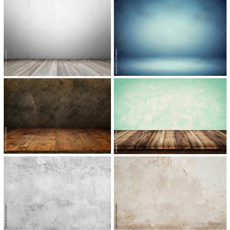 

Abstract Vintage Wood Plank Gradient Portrait Photography Backdrops For Photo Studio Background Props 2216 CRV-14