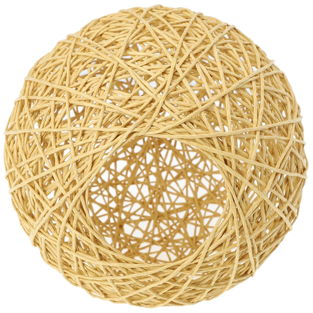 Rattan Rustic Style Lampshades Woven Lampshadess Light Fixture Wicker Cotton Hanging Boho Pendant Lamp
Rattan Rustic Style Lampshades Woven Lampshadess Light Fixture Wicker Cotton Hanging Boho Pendant Lamp