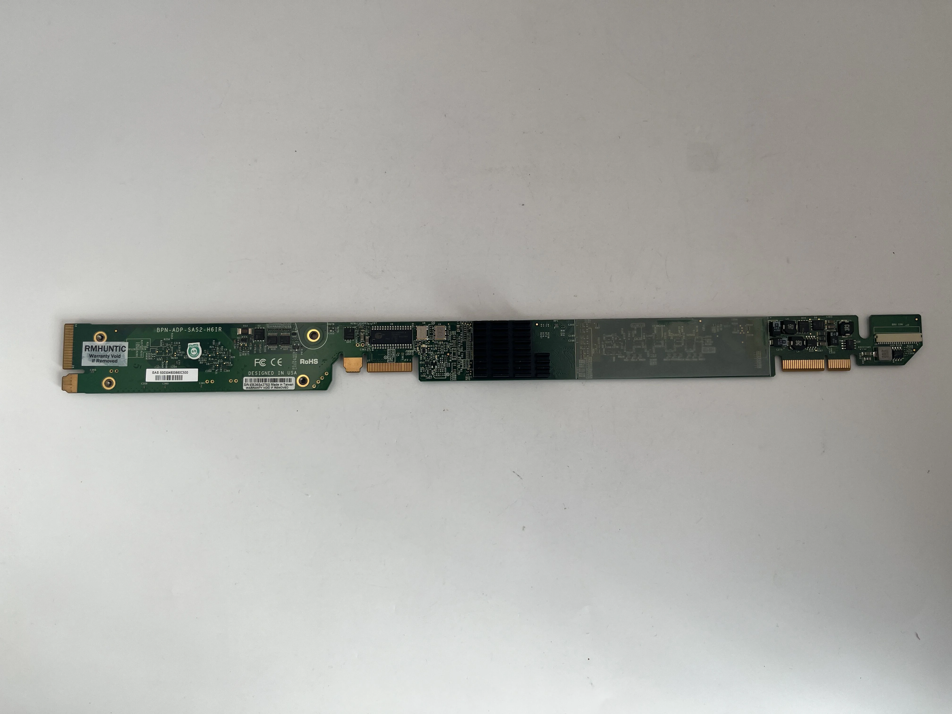 BPN-ADP-SAS2-H6IR для Supermicro Backplane (EOL)BPN-ADP-SAS2-H6iR 6 X SAS2 LSI 2108
BPN-ADP-SAS2-H6IR для Supermicro Backplane (EOL)BPN-ADP-SAS2-H6iR 6 X SAS2 LSI 2108