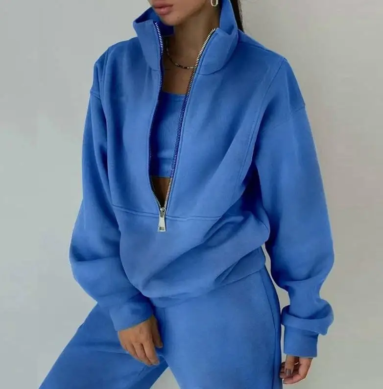 Womens Two Piece Sets Outfit Street Solid Sweater Fleece Pants Sports Set 2023 Autumn Winter Spring Fashion Casual Female Suit
Womens Two Piece Sets Outfit Street Solid Sweater Fleece Pants Sports Set 2023 Autumn Winter Spring Fashion Casual Female Suit