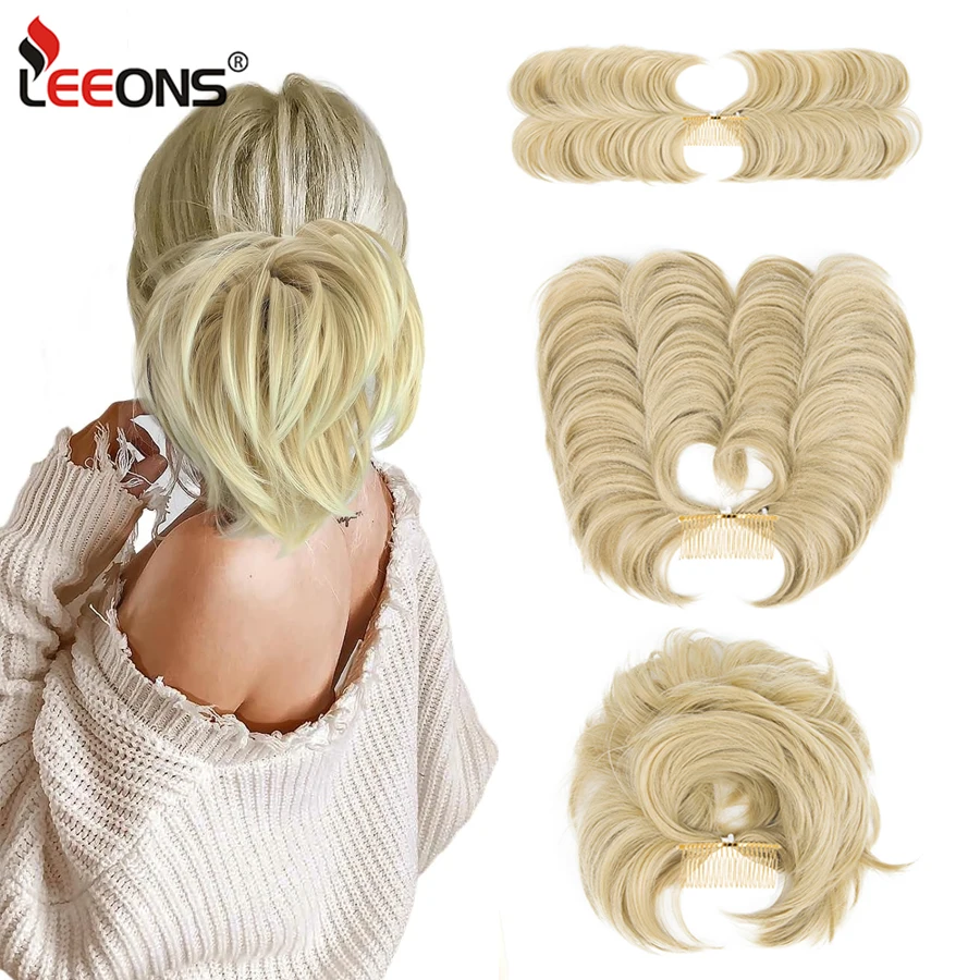 Leeons Messy Hair Bun Hair Piece Side Comb Clip In Hair Bun Tousled Updo Hairpiece For Womens Hair Pieces Messy Bun With Clip 
Leeons Messy Hair Bun Hair Piece Side Comb Clip In Hair Bun Tousled Updo Hairpiece For Womens Hair Pieces Messy Bun With Clip