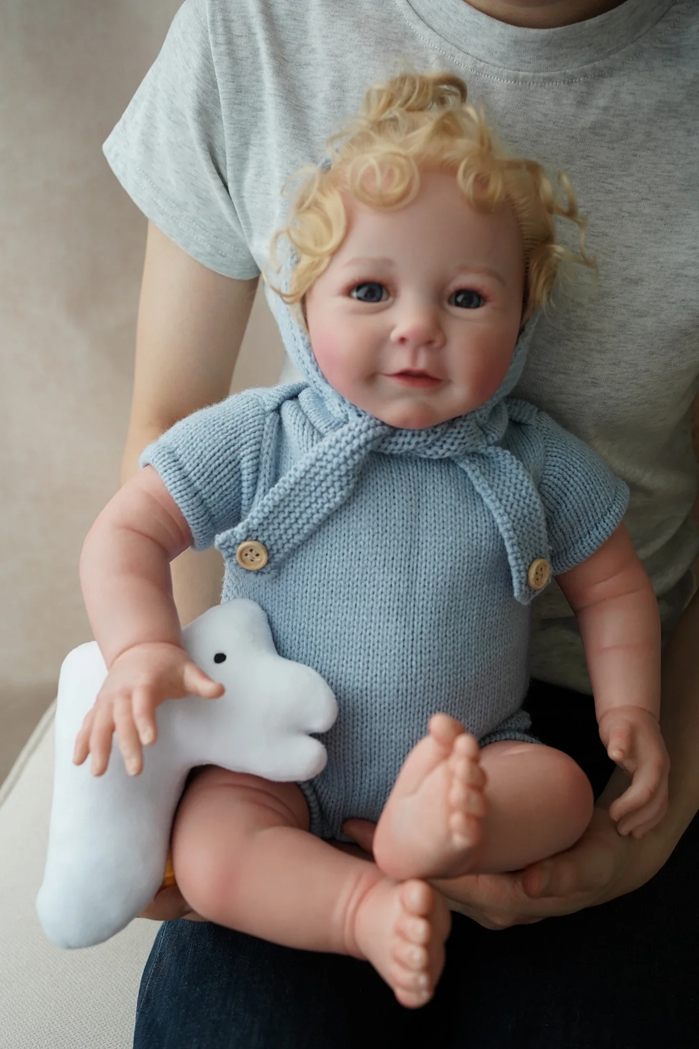 

55 CM Soft Silicone Reborn Baby Boy Doll For Girl Like Real 22 Inch Realistic Lisa Toddler Dress Up Bebe Play House Toy