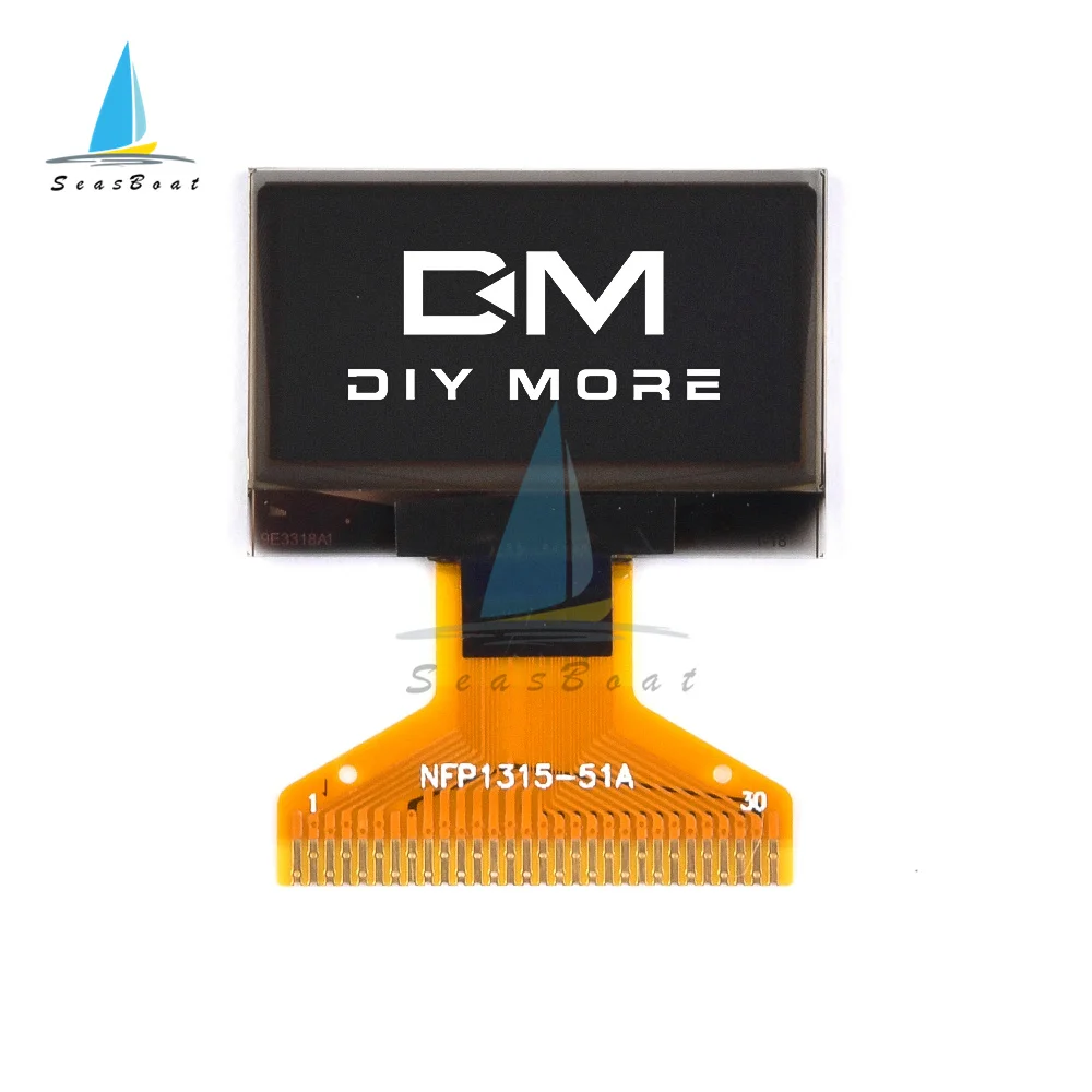 0.96 Inch White Yellow And Blue Color OLED Display LCD Screen Board 30PIN SSD1306 LCD Screen Display Module For DIY KIT
0.96 Inch White Yellow And Blue Color OLED Display LCD Screen Board 30PIN SSD1306 LCD Screen Display Module For DIY KIT
