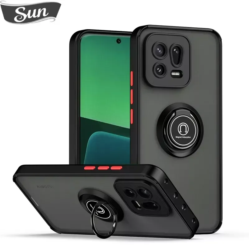 Чехол для Xiao mi 13 Pro, чехол с магнитным кольцом-держателем, матовый чехол для телефона Xiaomi Mi13 Mi 13 13 Pro Xiaomi13, противоударный бронированный чехол
Чехол для Xiao mi 13 Pro, чехол с магнитным кольцом-держателем, матовый чехол для телефона Xiaomi Mi13 Mi 13 13 Pro Xiaomi13, противоударный бронированный чехол
