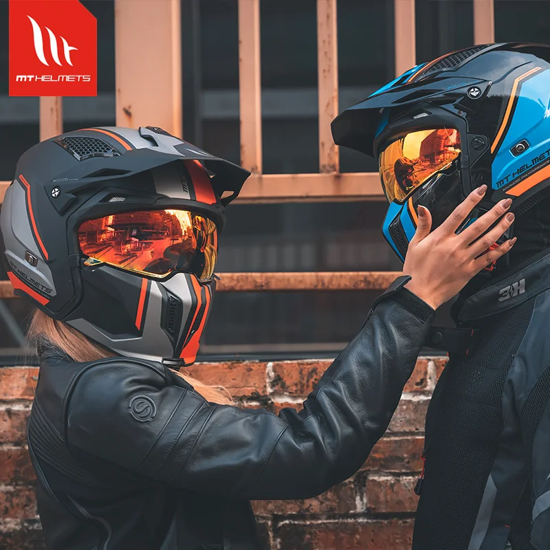 MT Motorcycle Full Face Helmet Motocross Helmets Modular Personality Off Road Moto Riding Helmets DOT ECE Approved Casque
MT Motorcycle Full Face Helmet Motocross Helmets Modular Personality Off Road Moto Riding Helmets DOT ECE Approved Casque