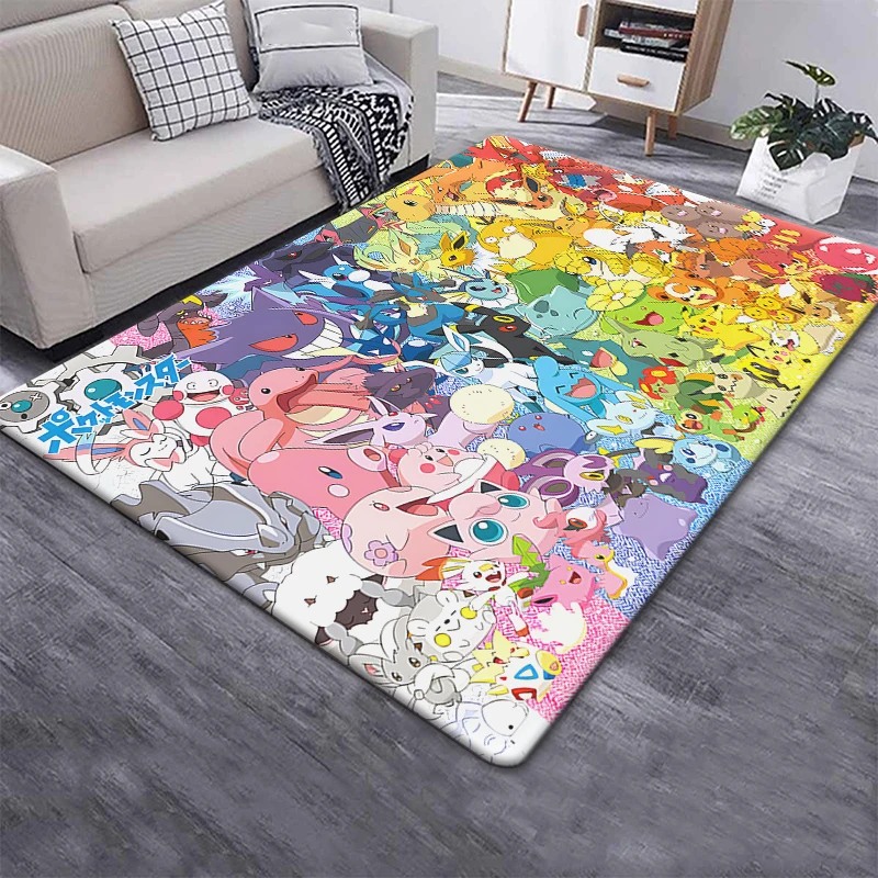 Pokemon Cartoon Carpet Rug for Living Room Bedroom Decoration Picnic Camp Kitchen Carpet Crawling Carpet Decoration
Pokemon Cartoon Carpet Rug for Living Room Bedroom Decoration Picnic Camp Kitchen Carpet Crawling Carpet Decoration