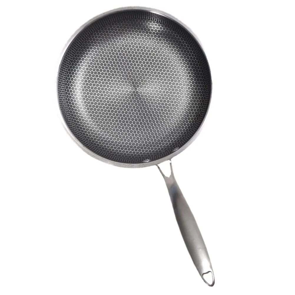 Stainless Steel Frying Pan Kitchen Skillet Egg Frying Pan Non-Sticky Cooking Pan Honeycomb Frying Pan Kitchen Accessories
Stainless Steel Frying Pan Kitchen Skillet Egg Frying Pan Non-Sticky Cooking Pan Honeycomb Frying Pan Kitchen Accessories