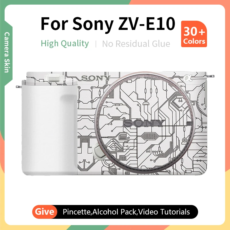 Camera Skin For Sony Zve10 Skin ZV-E 10 Camera Skin Anti-Scratch Protective Sticker
Camera Skin For Sony Zve10 Skin ZV-E 10 Camera Skin Anti-Scratch Protective Sticker