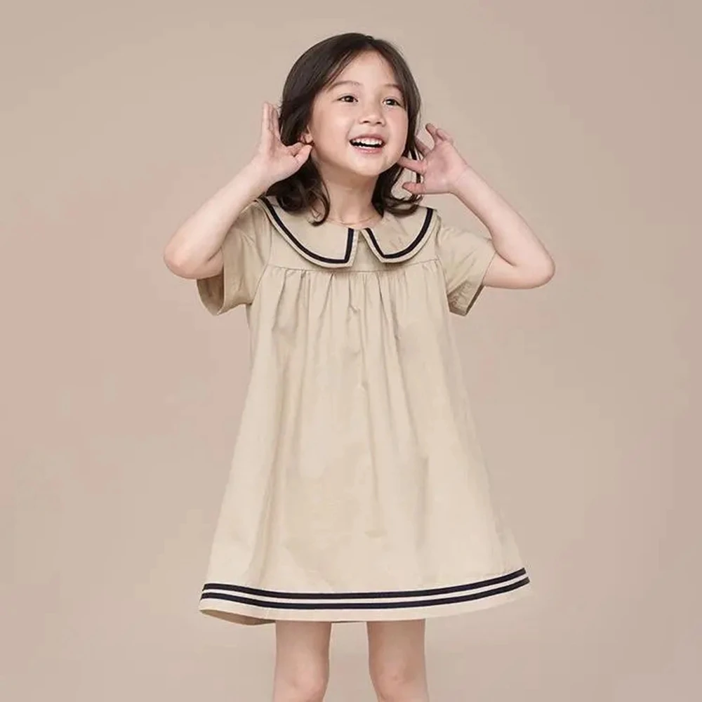 Toddler Baby Summer Dress Children Khaki Cotton Casual Dresses for Girls Short Sleeve Clothing Girl Outfits 3 6 8 9 10 11 Years
Toddler Baby Summer Dress Children Khaki Cotton Casual Dresses for Girls Short Sleeve Clothing Girl Outfits 3 6 8 9 10 11 Years