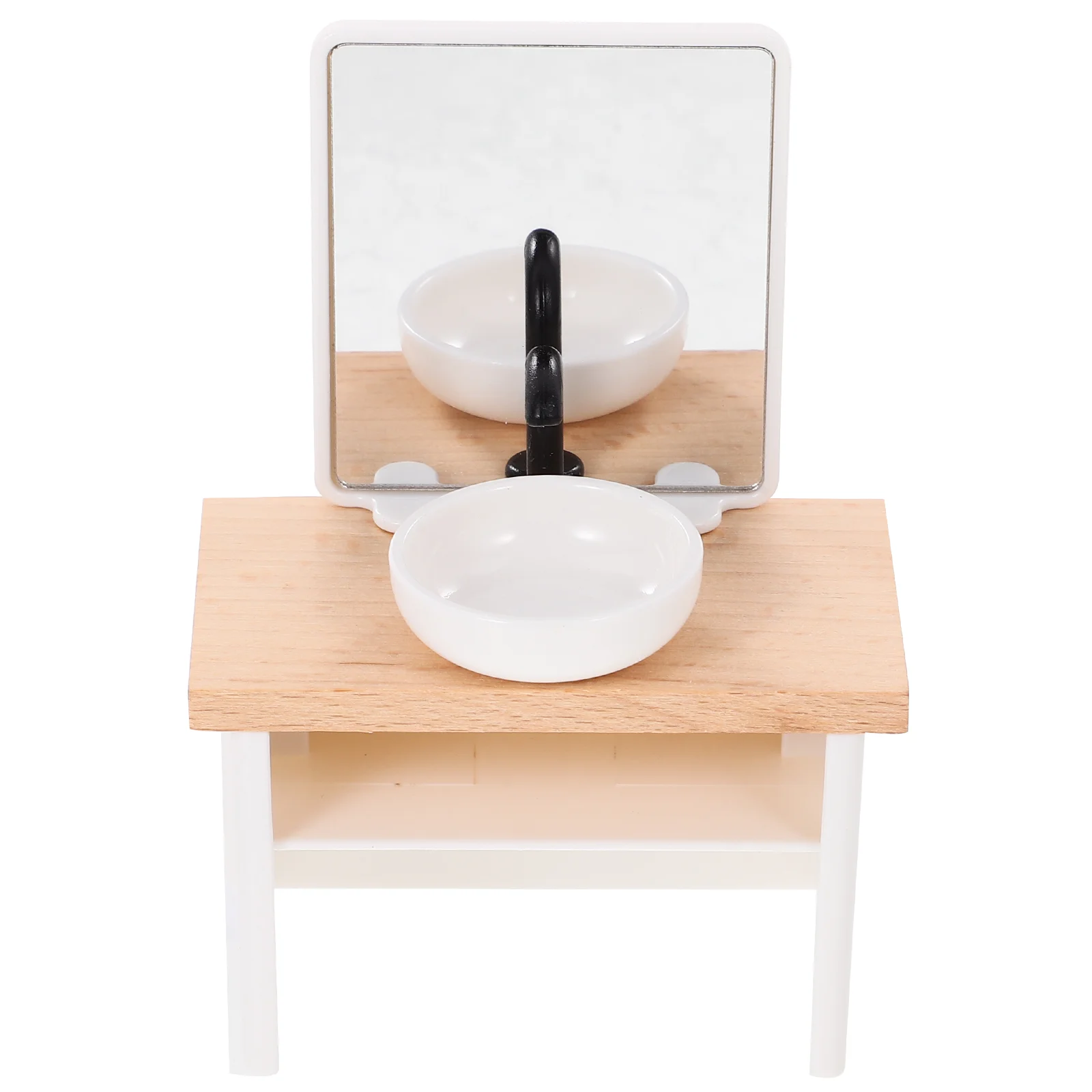 House Supply Miniature Furniture Wood Bathroom Sink Decoration Adornment Home Washing Basin Cabinet Adornments Model
House Supply Miniature Furniture Wood Bathroom Sink Decoration Adornment Home Washing Basin Cabinet Adornments Model