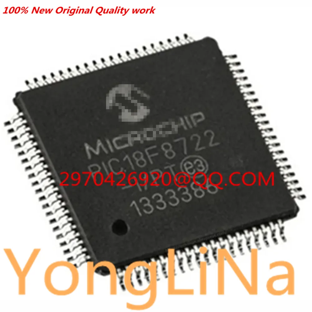 

100%New IC Chips 1-10Pcs lPIC18F8722-I/PT PIC18F8722 IC MCU TQFP-80