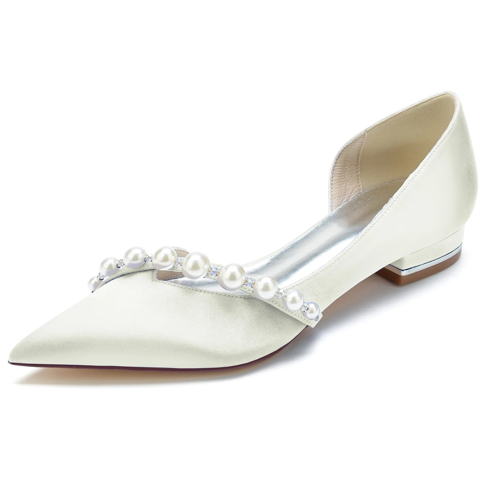 Flat Heel Pointed Toe Pearl Fashion Temperament Elegant and Versatile Everyday Shoes Wedding Shoes
Flat Heel Pointed Toe Pearl Fashion Temperament Elegant and Versatile Everyday Shoes Wedding Shoes