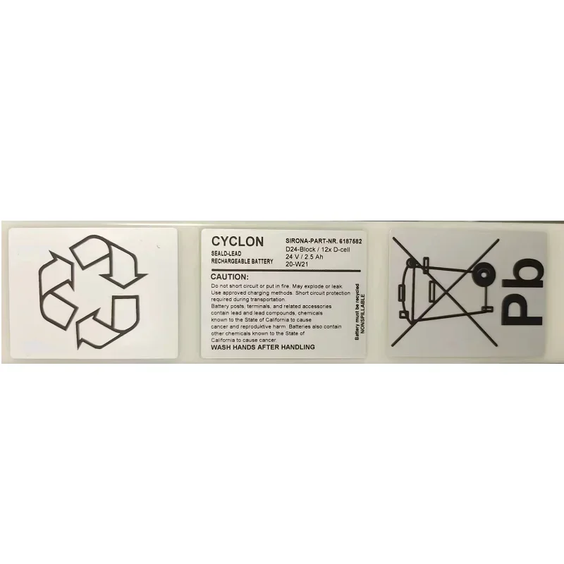 Suitable for the SEALD-LEAD SIRONA-PART-NR 6187582 battery replacement of the Sinold repair device
Suitable for the SEALD-LEAD SIRONA-PART-NR 6187582 battery replacement of the Sinold repair device