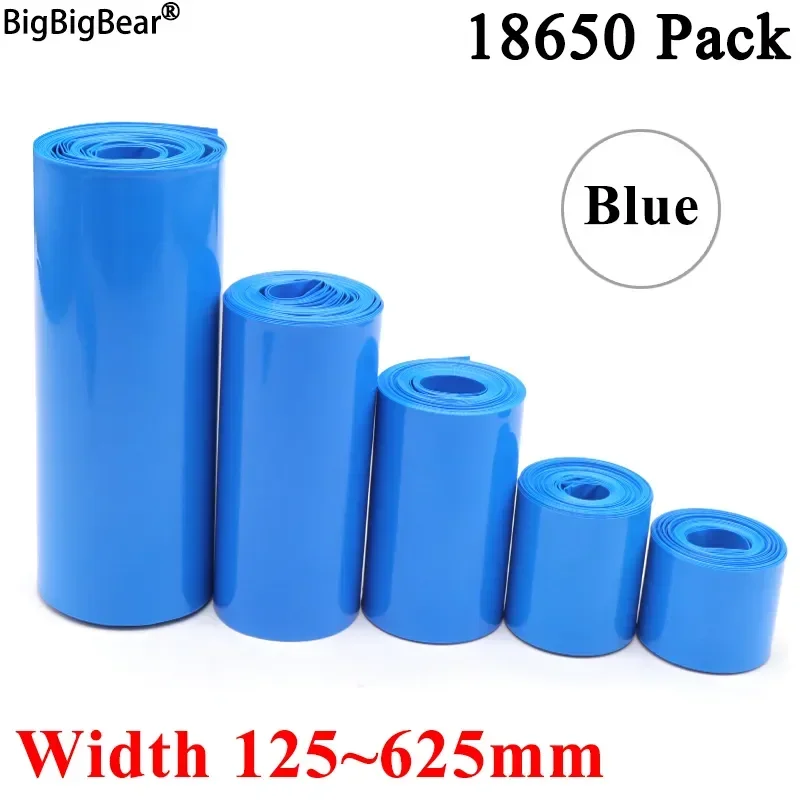 1 Meter Blue 18650 Lipo Battery PVC Heat Shrink Tube Pack 125mm ~ 625mm Width Insulated Film Wrap lithium Case Cable Sleeve Blue
1 Meter Blue 18650 Lipo Battery PVC Heat Shrink Tube Pack 125mm ~ 625mm Width Insulated Film Wrap lithium Case Cable Sleeve Blue