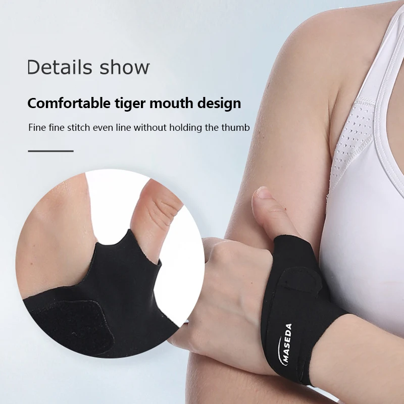 1Pc Wrist Thumb Brace Ultra-thin Compression Wrist Straps Thumb Support for Tendonitis Tenosynovitis Carpal Arthritis
1Pc Wrist Thumb Brace Ultra-thin Compression Wrist Straps Thumb Support for Tendonitis Tenosynovitis Carpal Arthritis