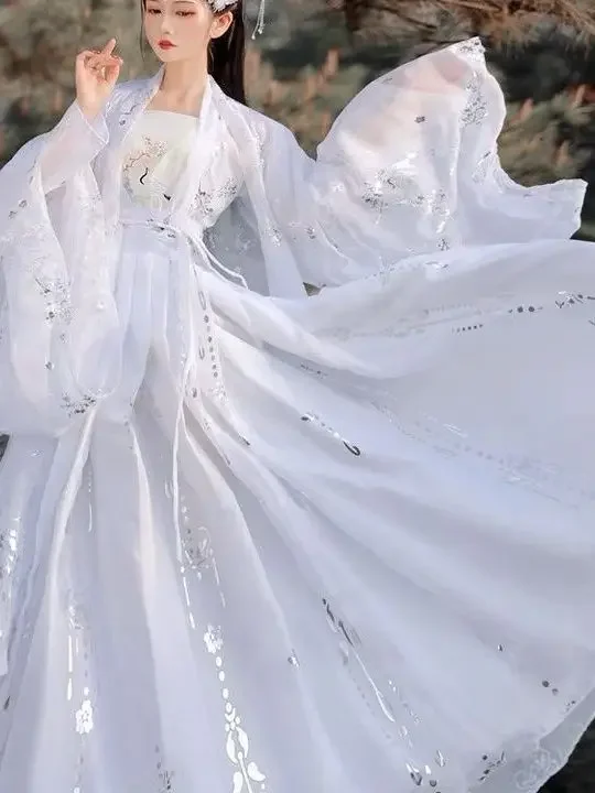 Original Hanfu Ancient Chinese Costume Women Clothes Traditional Hanfu Dance Costumes Folk Fairy Dress For Graduation
Original Hanfu Ancient Chinese Costume Women Clothes Traditional Hanfu Dance Costumes Folk Fairy Dress For Graduation