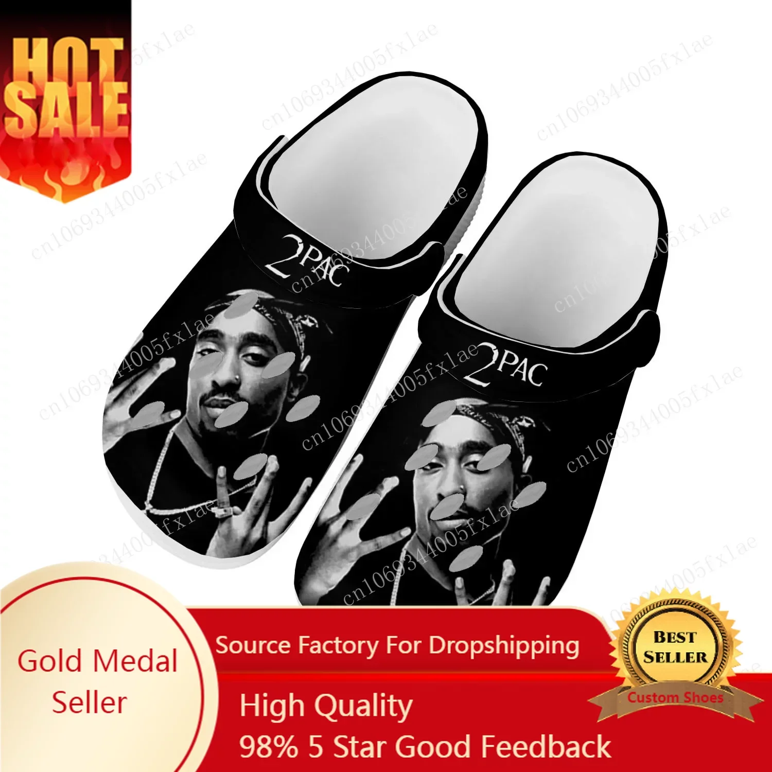 2Pac Hip Hop Rapper Tupac Pop Home Clogs Custom Water Shoes Mens Womens Teenager Shoes Clog Breathable Beach Hole Slippers White
2Pac Hip Hop Rapper Tupac Pop Home Clogs Custom Water Shoes Mens Womens Teenager Shoes Clog Breathable Beach Hole Slippers White